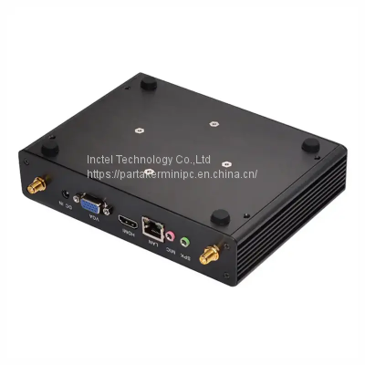 Cheap Fanless Mini PC Intel i3 7167U i5 4200Y Windows 10 Barebone System PC Unit Desktop Computer Linux HTPC VGA HDMI WiFi 6*USB