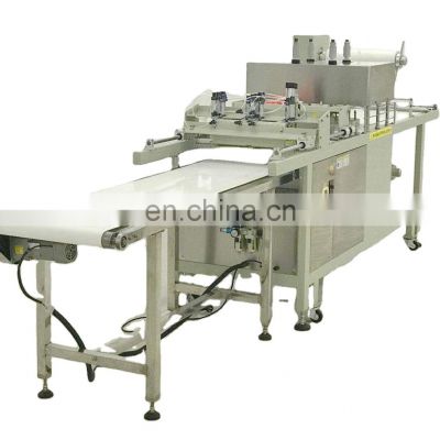 Shanghai Factory muntifuction Lacha paratha bread sheeting pressing roll film covering forming making machine production line