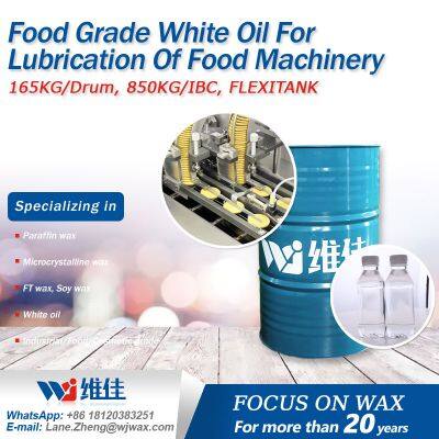 Food Grade White Oil For Lubrication Of Food Machinery