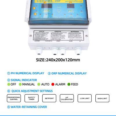 CCOREL 250 Swimming Pool Chemical Controller Water Quality Monitoring System photo-2