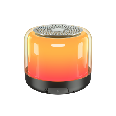 2024 Factory Hot Sell Mini Pocket Led Speaker Bluetooth Player Portable Light Wireless Speaker