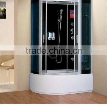 ABS tempered glass massage steam shower cabin