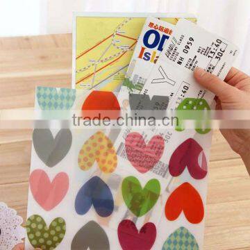 Custom design PVC file folder,file pocket