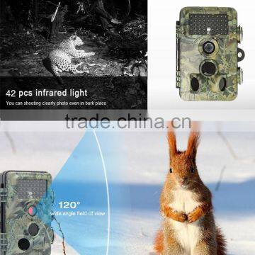 IP 54 Protected Outdoor Hunting Camera With 42pcs 940nm Infrared Trail Camera photo-2