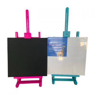 Pure Cotton Number Painting Canvas Stretched Wall Art Canvas Painting With Frame photo-3