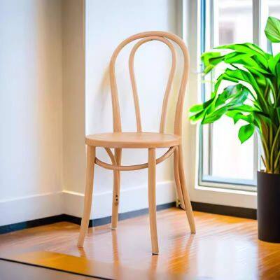 Vintage Solid Wood Dining Chair Second-hand Home Dining Table Chair photo-4