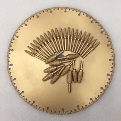 Brazed Diamond Grinding Head, Diamond Cast Iron Grinding Head, Grinding Ceramic Tiles and Stone Materials photo-5