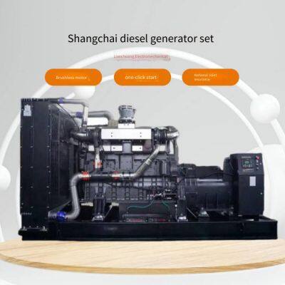 Shanghai Diesel Engine Power 1250kva Diesel Generator Set, National Stage Iii Emission Standard, Low Fuel Consumption, for Reservoir Backup photo-3
