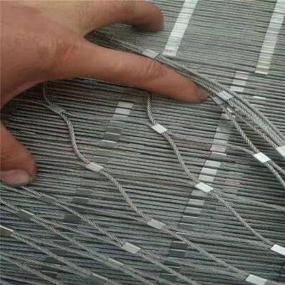 304 Stainless Steel Rope Mesh 7x7 Weave for Architectural Facades photo-3