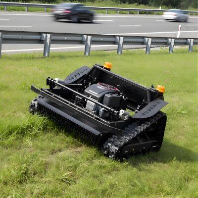 Китайская новая модель самоходного гусеничного газонокосилки VTLM800 на 452 куб. см бензина с автоматическим дистанционным управлением