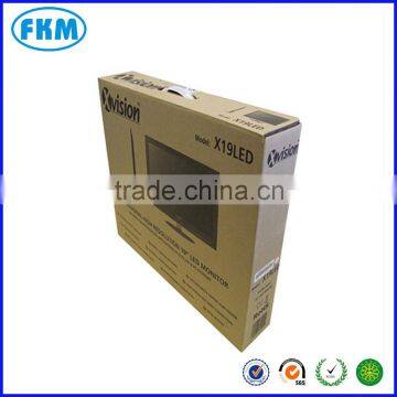 Customized Printing Computer Packaging Corrugated Paper Box with Handle