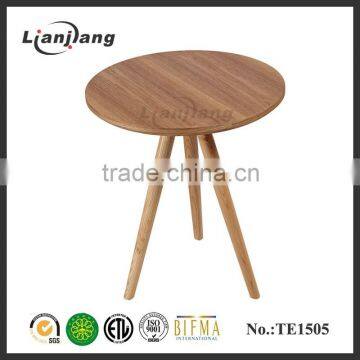 Solid wood round coffee table wholesale