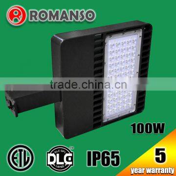 DLC Approved LED Shoebox 100W 110V LED Shoe Box Parking Lot Light                        
                                                Quality Choice