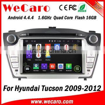 Wecaro WC-HIX7013 Android 4.4.4 car multimedia system double din double din car dvd player for hyundai tucson stereo tv