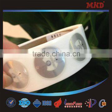 MDS48 Competitive price credit card size ntag203 rfid nfc tag