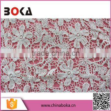 Good Price excellent quality water soluble chemical lace fabric