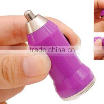 10 Colors Cheap Promotional 1A/5V Car Adapter USB Car Chargers For Mobile Phone IPhone photo-3