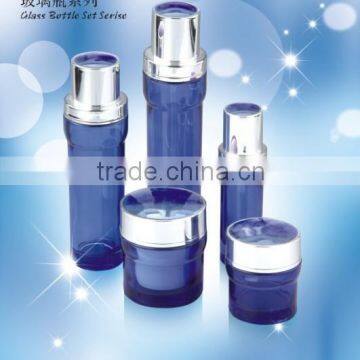 New cheap glass bottle for cosmetic packing and jar