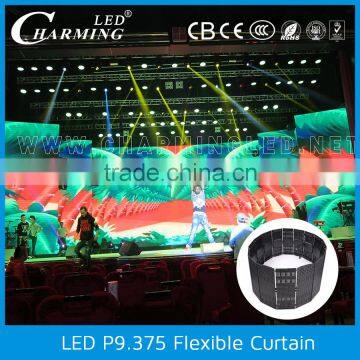 night club p10 led dj light stage curtain display