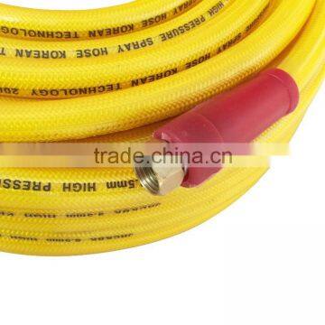 YONG HANG High Pressure 8.5MM YELLOW Braided Pvc Hose Pipe for Agricultural Low Price photo-4