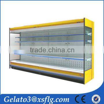 refrigerators display drink single door supermarket display freezer