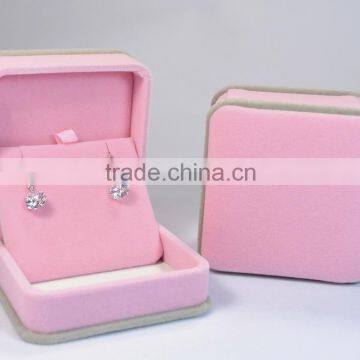 AN197 ANPHY Drop Earring Gift Box Banned Fabric Edged Pandent Earring Gift Packing Jewelry Takeaway Box 7*7*4 cm 420 boxes/ctn