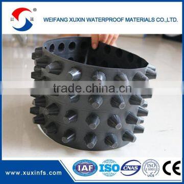 Green roof garden drainage board foundation wall drainage board