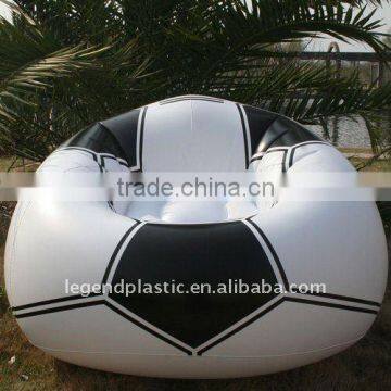 inflatable single football sofa