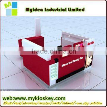 Wholesale advertising eyebrow threading kiosk