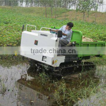 Tracked Dumper Truck for sale,53hp,load 2280kgs,Hydrostatic Transmission with CE