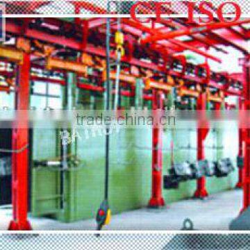 Piled and Released Type Shot Blasting Machine Used for Removing Sand and Surface Cleaning Quality Choice photo-2