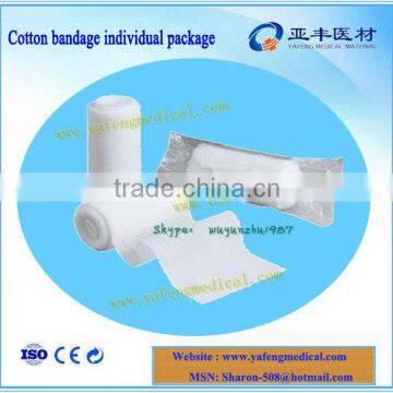 Hot seller best quality sterile cotton gauze bandage