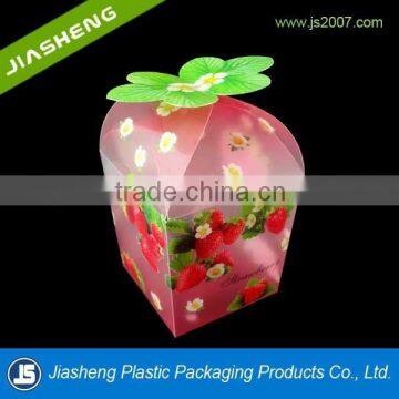 Custom design clear plastic folding box