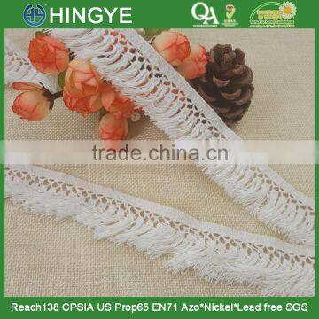 2015 new arrive cotton tassel Lace