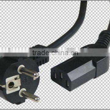 VDE standard 2 pin round electrical plug