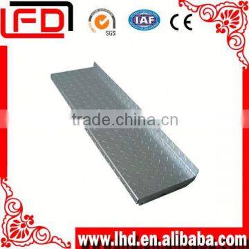 galvanized webforge treads with grating staircase