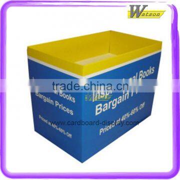 Pop Promotional Cardboard Dump Bins for Books