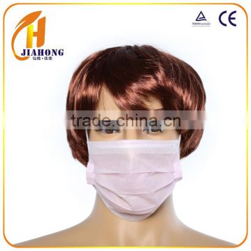 disposable surgical nonwoven face mask 3 ply with earloop