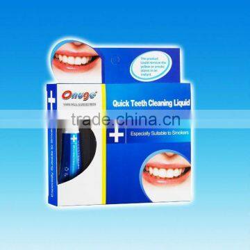 High Efficiency Dentalcleaning teeth whitening liquid for smoker