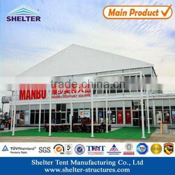 Big Double Decker Tent For Canton Fair Tent Supplier In Guangzhou