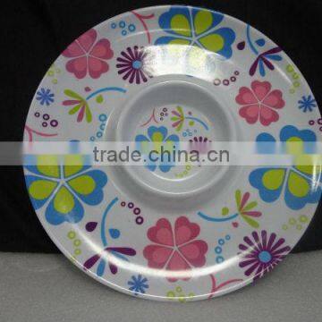 12 inch melamine chip and dip trays