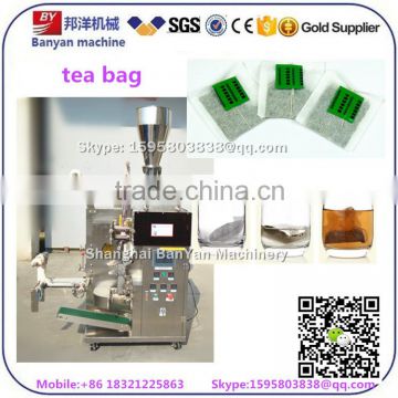 Automatic Small tea packaging machine with tag and thread