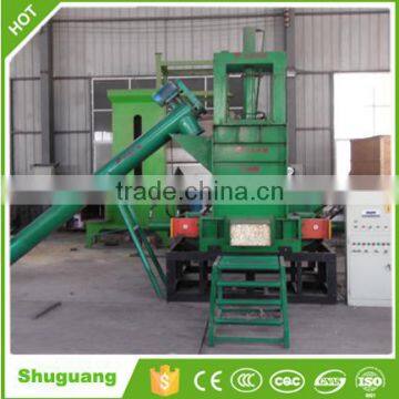 Low cost vertical briquette machine wood sawdust