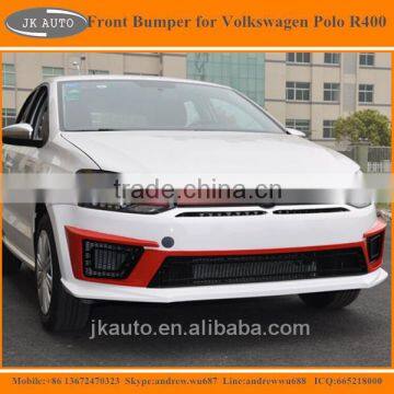 New Arrival High Quality Front Bumper for Volkswagen Polo R400 Hot Selling Front Bumper Guard for VW Polo R400