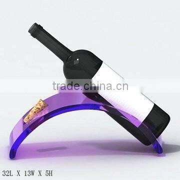 Beautiful and Experienced Design Acrylic Wine Display Rack,colorful Acrylic Display Rack photo-5