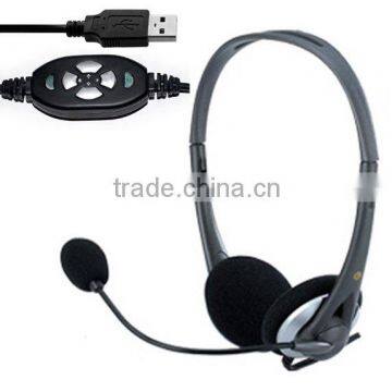 Digital Sound USB Headset for Computer USB-276N