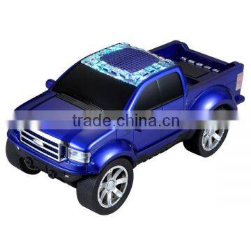 UW-SK047 Blue pickup truck model bluetooth speaker with fm radio