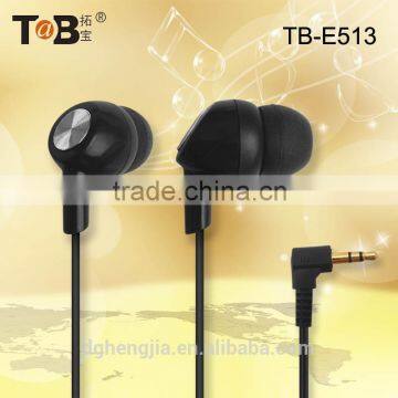 Stylish 2013 hot item deep bass earbuds earphones for music with 3.5mm jack