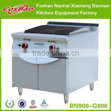 (BN900-G806) Cosbao Full Stainless Steel Lava Rock Grill Equipment For Restaurant/commercial gas grill