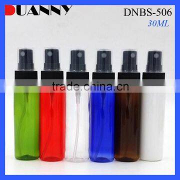 WHOLESALE 30ML 1 OZ SPRAY BOTTLE, CUSTOM BLUE PLASTIC SPRAY BOTTLES 30ML 1OZ